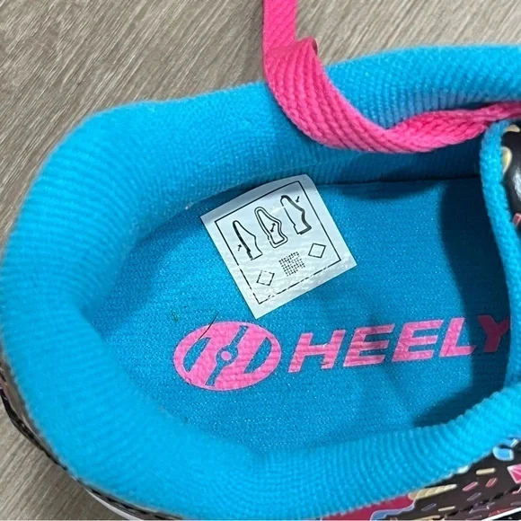 Heelys Split Kids Skate Shoes Black Unicorn Youth Size 6Youth Women 7 NO WHEELS - Picture 8 of 16